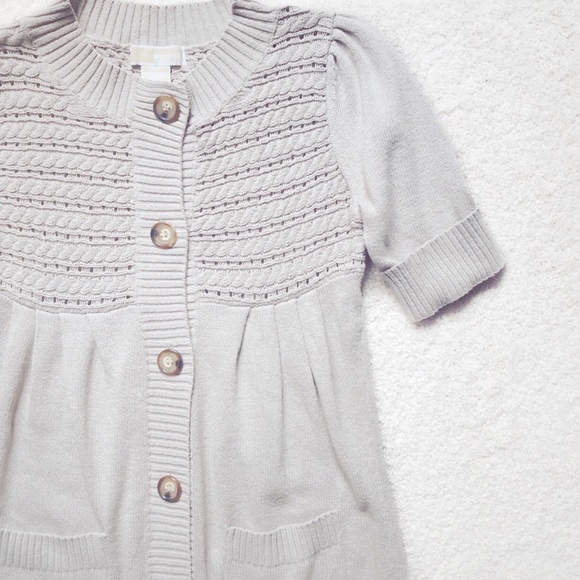 MICHAEL Michael Kors Sweaters - Michael Kors Short Sleeve Cardigan